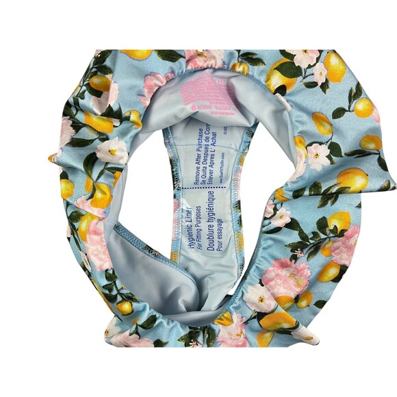 Victoria's Secret 2-Piece One Shoulder Ruffle Bikini  Women's XS  NWT  Floral - Picture 11 of 13